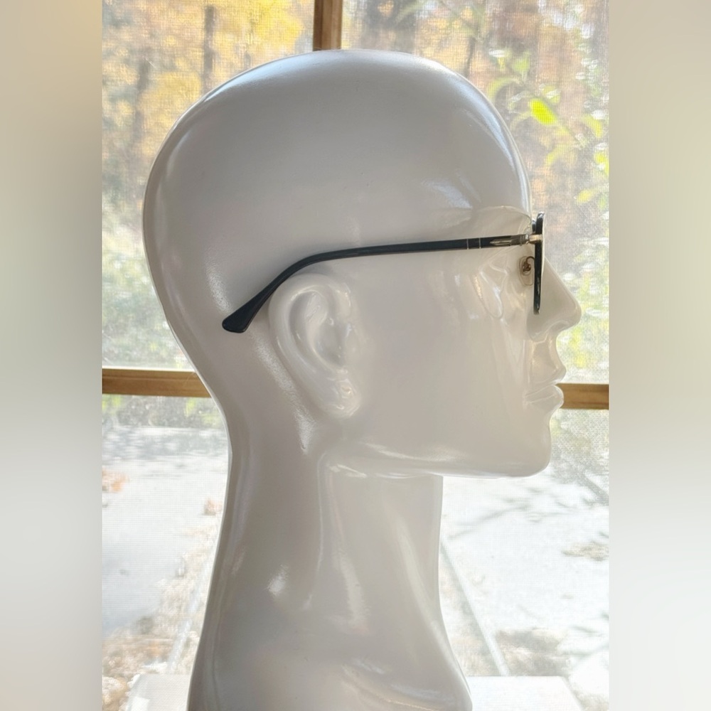 Classic Black Eyeglass Frames, Persol, Unisex - Picture 4 of 11